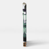 カスタムミニマル幾何学模様イニシャル電話ケース iPhoneケース (左側面)