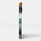 カスタムミニマル幾何学模様イニシャル電話ケース iPhoneケース (右側面)