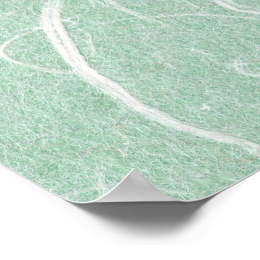 カスタムミニマル禅日本の書画ポスター ポスター (角)