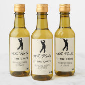 カスタムミニワイン19thホール(10)ゴルフミニ ワインラベル (ボトル)