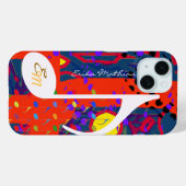カスタムミュージカル注カラフル記 Case-Mate iPhoneケース (裏面 (横))