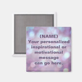 カスタムメやる気を起こさせるッセージ マグネット (正面/裏面)