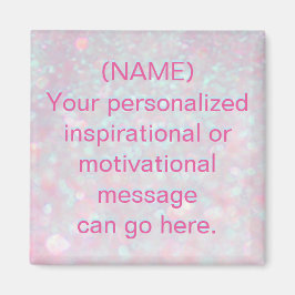 カスタムメやる気を起こさせるッセージ マグネット