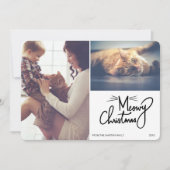 カスタムメオイクリスマス2写真 シーズンカード (正面)
