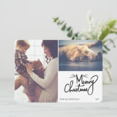 カスタムメオイクリスマス2写真 シーズンカード (スタンド正面)