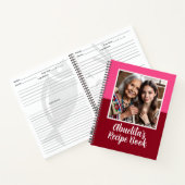 カスタムメキシコのアブエリータ家の写真レシピ本 ノートブック (内部)