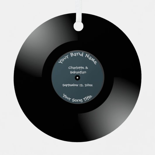 カスタムメタルの記録 メタルオーナメント (正面)