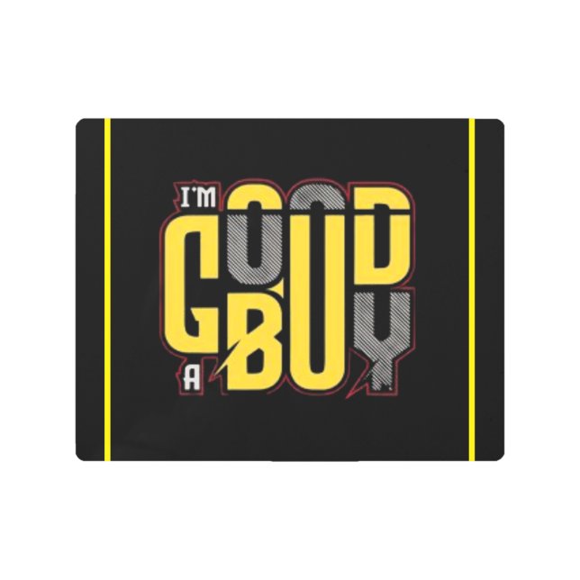 カスタムメタルウォールアーユニークトホームデコール メタルプリント (正面)