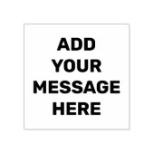 カスタムメッセージパーソナライズされたスモールビジネスセル ラバースタンプ (インプリント)