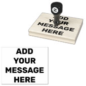 カスタムメッセージパーソナライズされたスモールビジネスセル ラバースタンプ (押印)