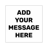 カスタムメッセージパーソナライズされたスモールビジネスセル ラバースタンプ (インプリント)