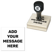 カスタムメッセージパーソナライズされたスモールビジネスセル ラバースタンプ (押印)