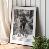 カスタムメッセージフォトファパーソナライズされたミリポートレート ポスター