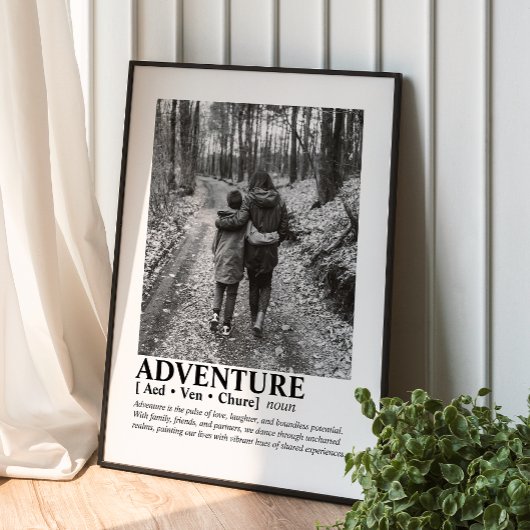 カスタムメッセージフォトファパーソナライズされたミリポートレート ポスター