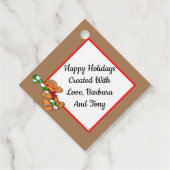 カスタムメッセージ休日 フェイバータグ (裏面)