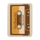 カスタムメッセージ用カセットテープ冷凍機磁石 マグネット (縦)