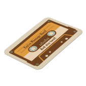 カスタムメッセージ用カセットテープ冷凍機磁石 マグネット (左側)