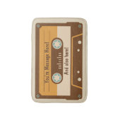 カスタムメッセージ用カセットテープ風呂敷 バスマット (正面縦)