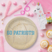 カスタムメッセ動揺してージ ペーパープレート (パーティー)