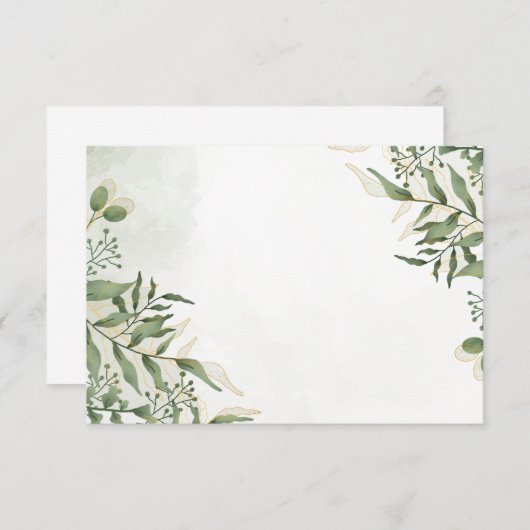 カスタムメモカード ノートカード (正面/裏面)