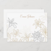 カスタムメモカード ノートカード (正面/裏面)