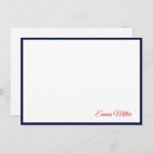 カスタムメモカード ノートカード (正面/裏面)