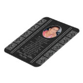 カスタムメモリアルキープサケ マグネット (左側)