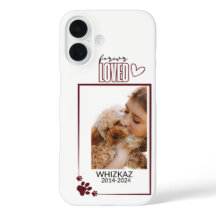 カスタムメモリアル「永遠に愛された」名前と写真