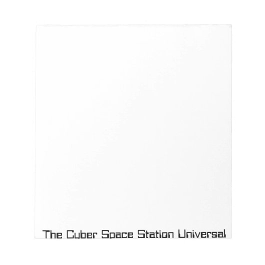 カスタムメモ帳 ノートパッド (正面)