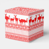 カスタムメリークリスマスシーズンのグリーティングのお願い フェイバーボックス (裏面サイド)