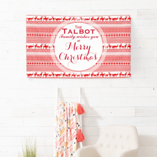 カスタムメリークリスマスシーズンのグリーティングバナー 横断幕 (インサイチュ)