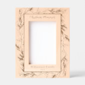 カスタムメリークリスマス冬季植物学 レーザー彫刻フレーム (正面)