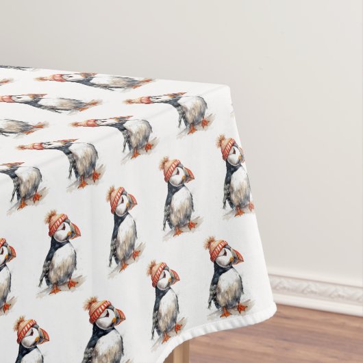 カスタムメリー・パフィン テーブルクロス (インサイチュ)