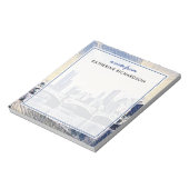 カスタムメルボルンオーストラリアウォーターカラーアート ノートパッド (回転)