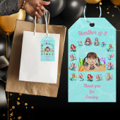 カスタムメルメイズテーマガール誕生日サンキューユー ギフトタグ