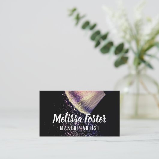 カスタムメークアーティスト名刺 名刺 (スタンド正面)