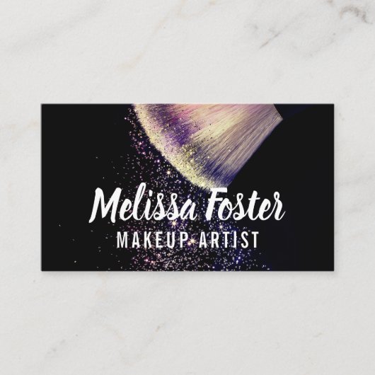 カスタムメークアーティスト名刺 名刺 (正面)