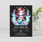 カスタムメ航海のール誕生日 招待状 (スタンド正面)