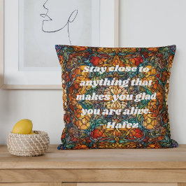 カスタムモザイク模様ノウルーツペルシャ新年の贈り物 クッション