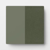 カスタムモスグリーンイベント表示プラーク フォトプラーク (正面)