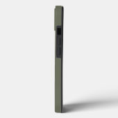 カスタムモスグリーンスプリットiPhone 13ケース Case-Mate iPhoneケース (裏面 / 左)