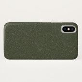 カスタムモスグリーンノイズiPhone Xケース Case-Mate iPhoneケース (裏面(横))