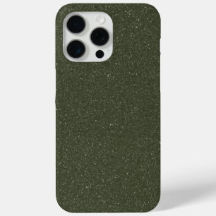 カスタムモスグリーン斑点iPhone 15 Pro Maxケース iPhone 15 Pro Maxケース