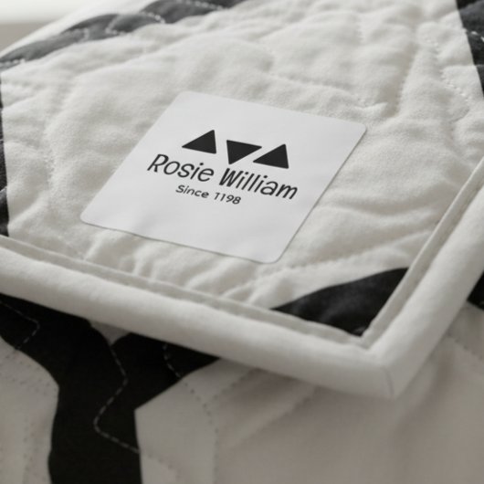 カスタムモダンアイロンのラベル ラベル