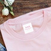 カスタムモダンアイロンのラベル ラベル