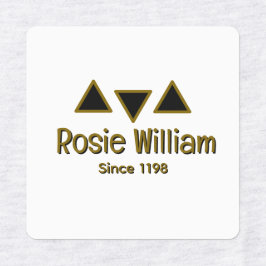 カスタムモダンアイロンのラベル ラベル