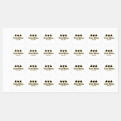 カスタムモダンアイロンのラベル ラベル (シート)