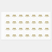 カスタムモダンアイロンのラベル ラベル (シート)