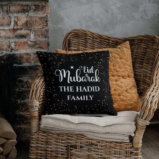 カスタムモダンイードムバラクブラックイード装飾用クッション クッション