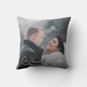 カスタムモダンウェディングフォト装飾用クッション クッション (裏面)